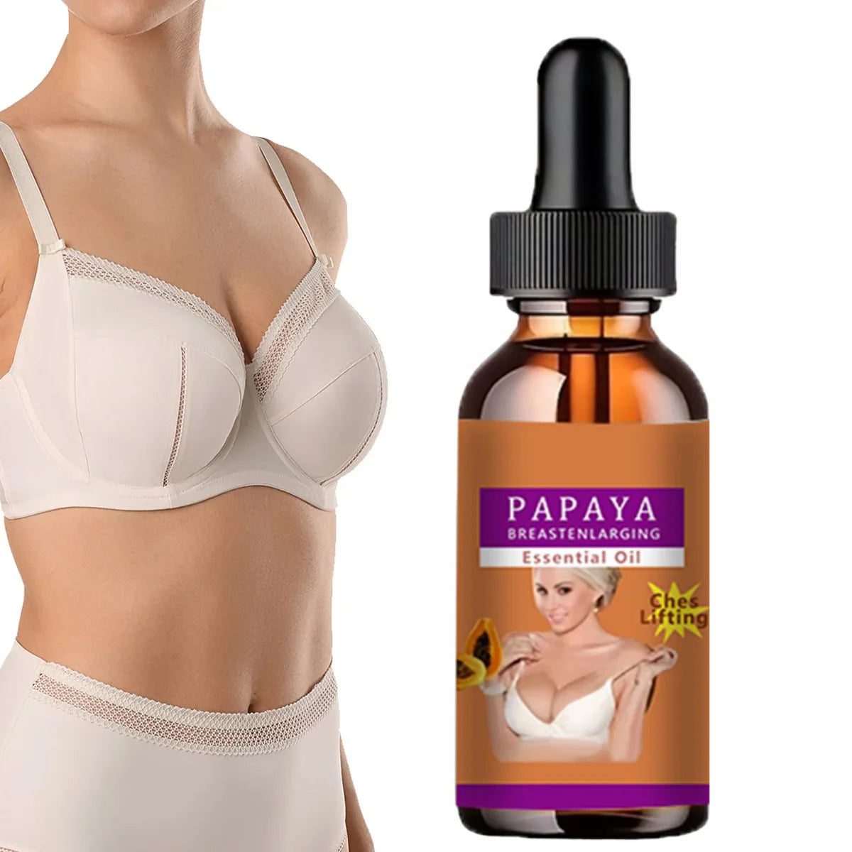 TRSTAY Bust Firming & Lifting Body Oil – 5ml to 50ml