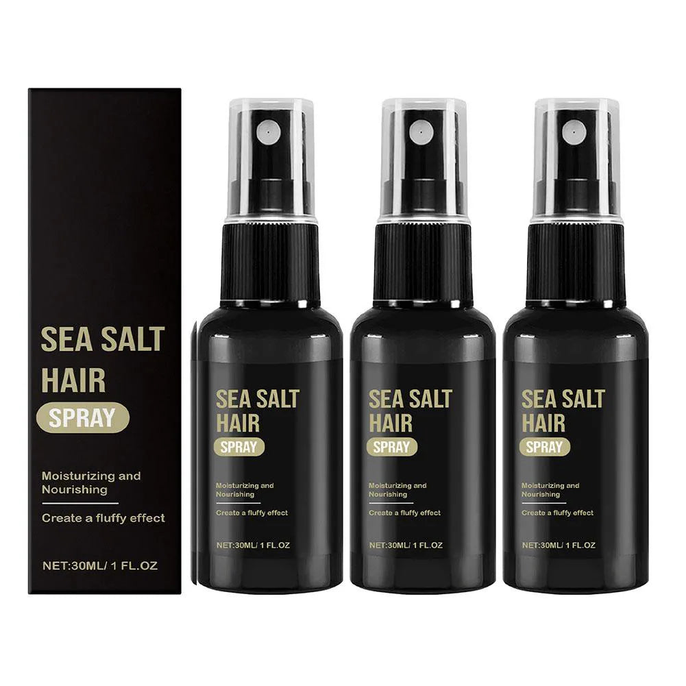 1/2/3PCs Sea Salt Hair Spray For Men Women, Beach Wave & Volumizing Texturing Spray For Increased Volume, Hair Styling Spray Oasis Select 30ml X3