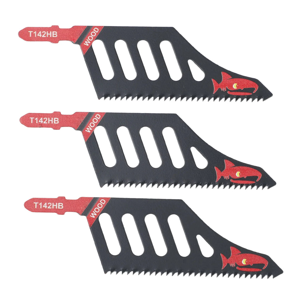 1/3/5pcs T142HB Jigsaw T-shank Flush Cutting Saw Superior Flush Cutting For Wood Aluminum Cutting Tool Accessories Oasis Select