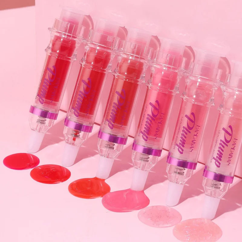 HANDAIYAN 6-Piece Mirror Lip Gloss Set – Glossy & Moisturizing