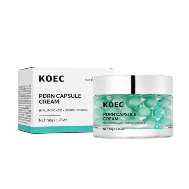PDRN Multi Peptides Capsule Cream Boost Collagen Deep Nourishing Hydrating Rejuvenating Face Cream For All Skin Types Oasis Select
