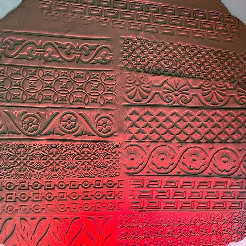 Clay Stamp Rollers Renaissance Patterns Ceramic Texture Wheel Press Mold Roller Tool DIY Clay Tools Art Decor Handcrafts Oasis Select