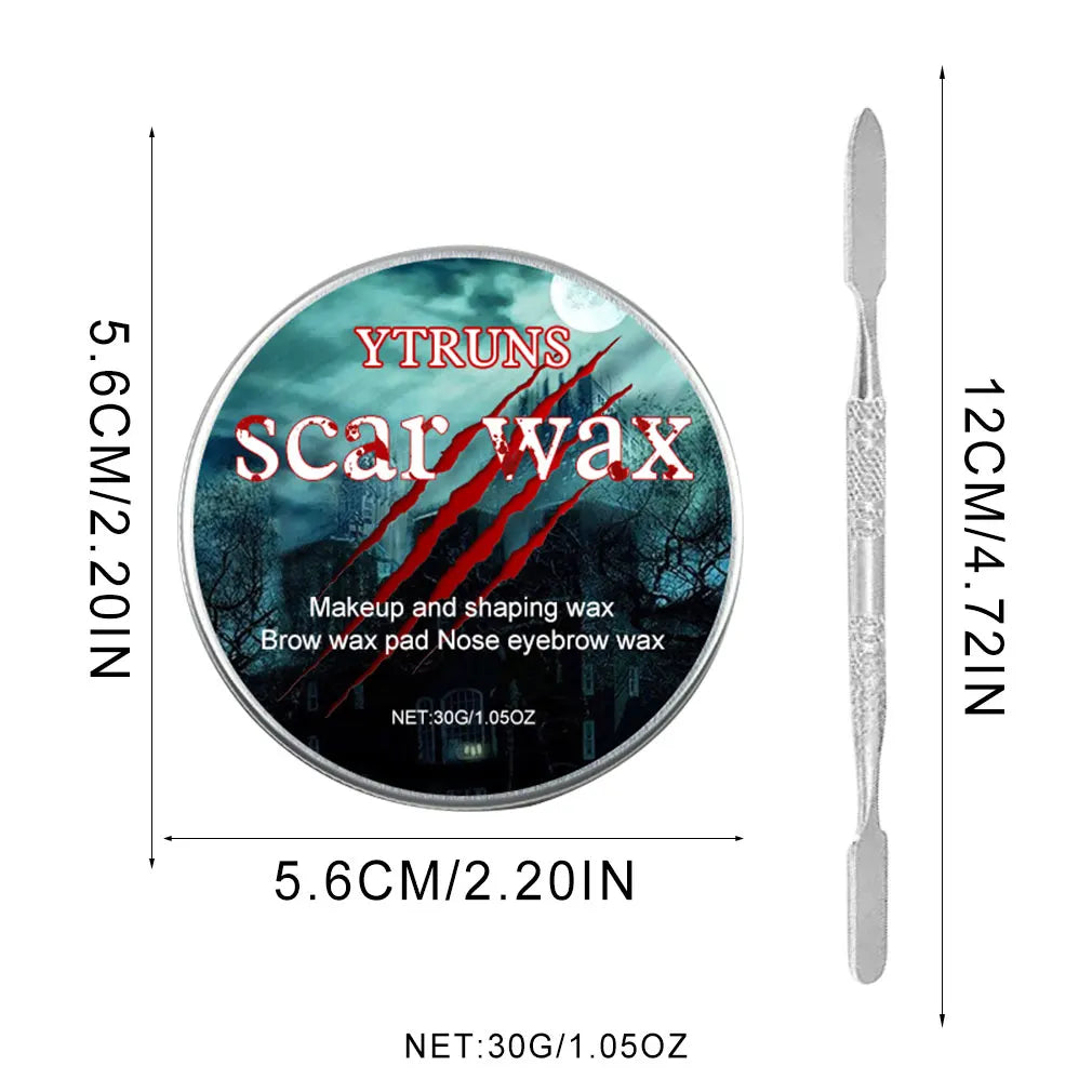 SFX Scar Makeup Kit – Fake Scar Cream & Dual Head Stick