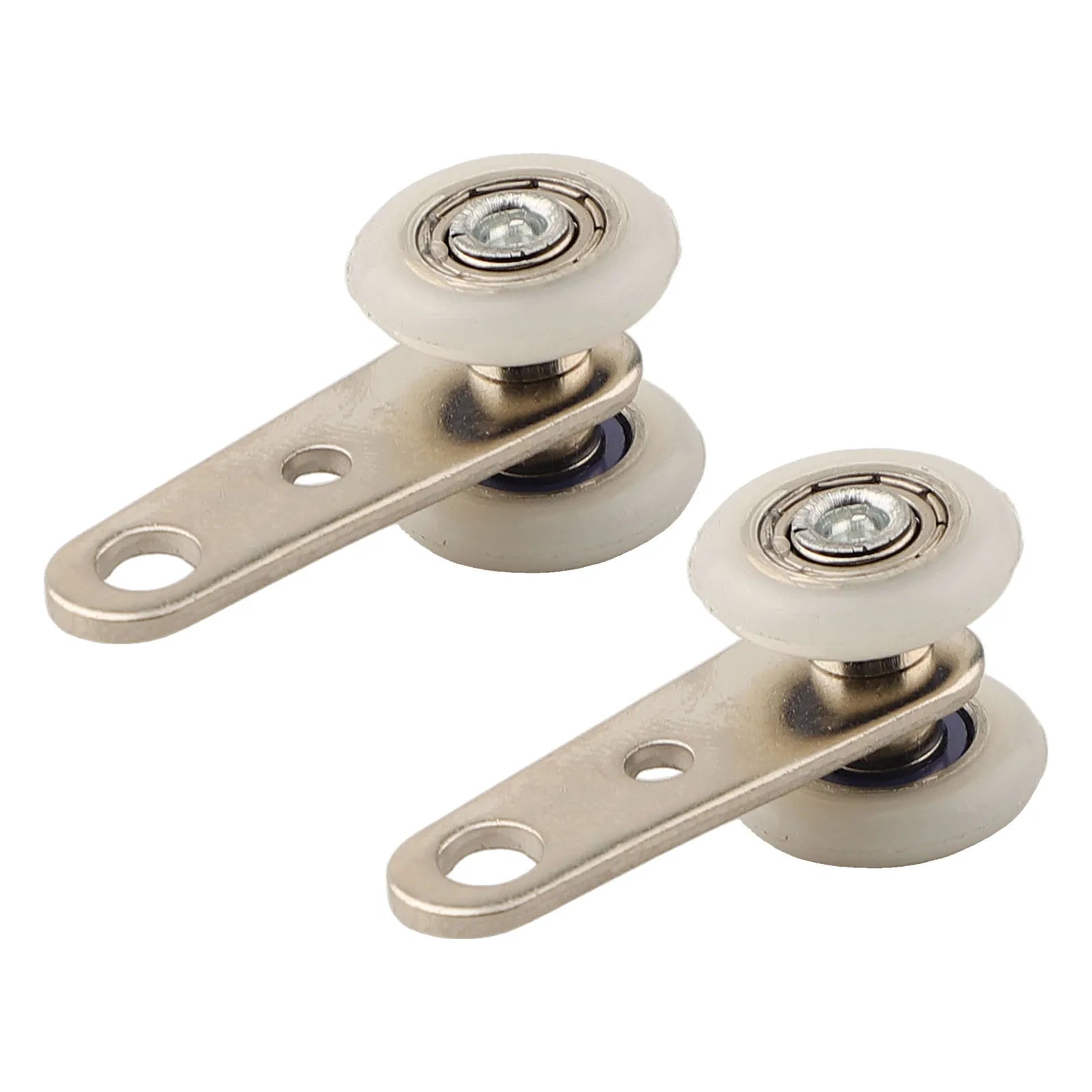 2/4pcs Sliding Door Pulley Hanging Track Pulley Block For Smooth Sliding Door Cabinets Roller Curtain Accessories Bearing Wheel Oasis Select