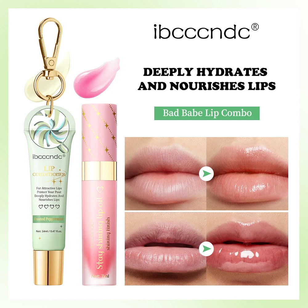 Lip Oil Lipstick Set Long Lasting Hydration Lightweight Texture Natural Lipgloss Lip Deeply Moisturizing Lip Makeup Cosmetics Oasis Select