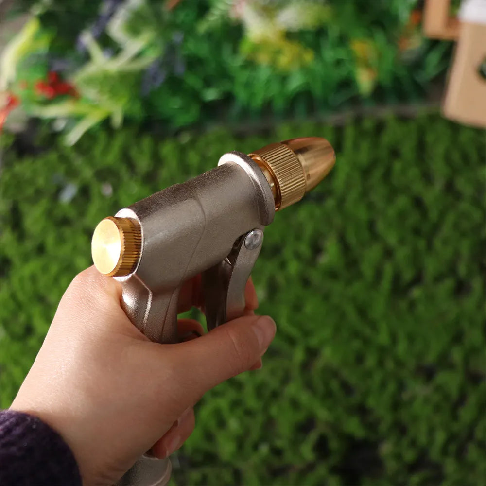 High Pressure Garden Water Spray Powerful Cleaning Adjustable Spray Modes Watering Sprinkle Aluminum Alloy Efficient Oasis Select