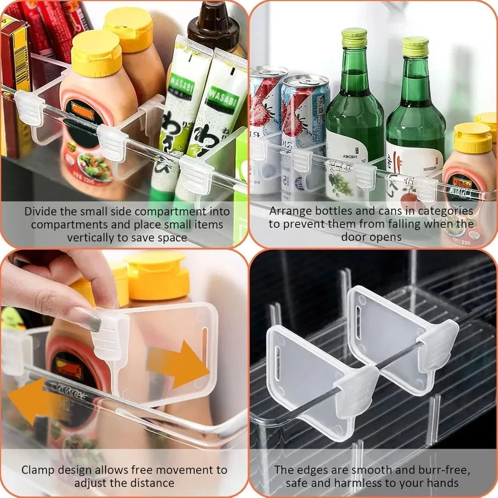 Fridge Partition Board – Bottle, Can & Shelf Organizer Fridge Shelf Organizer Oasis Select