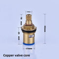 1PCS Universal Faucet Valve Replacement Brass Cartridge Inner Tap Valve for Household Bathroom Kitchen Faucet Supplies Oasis Select BLUE