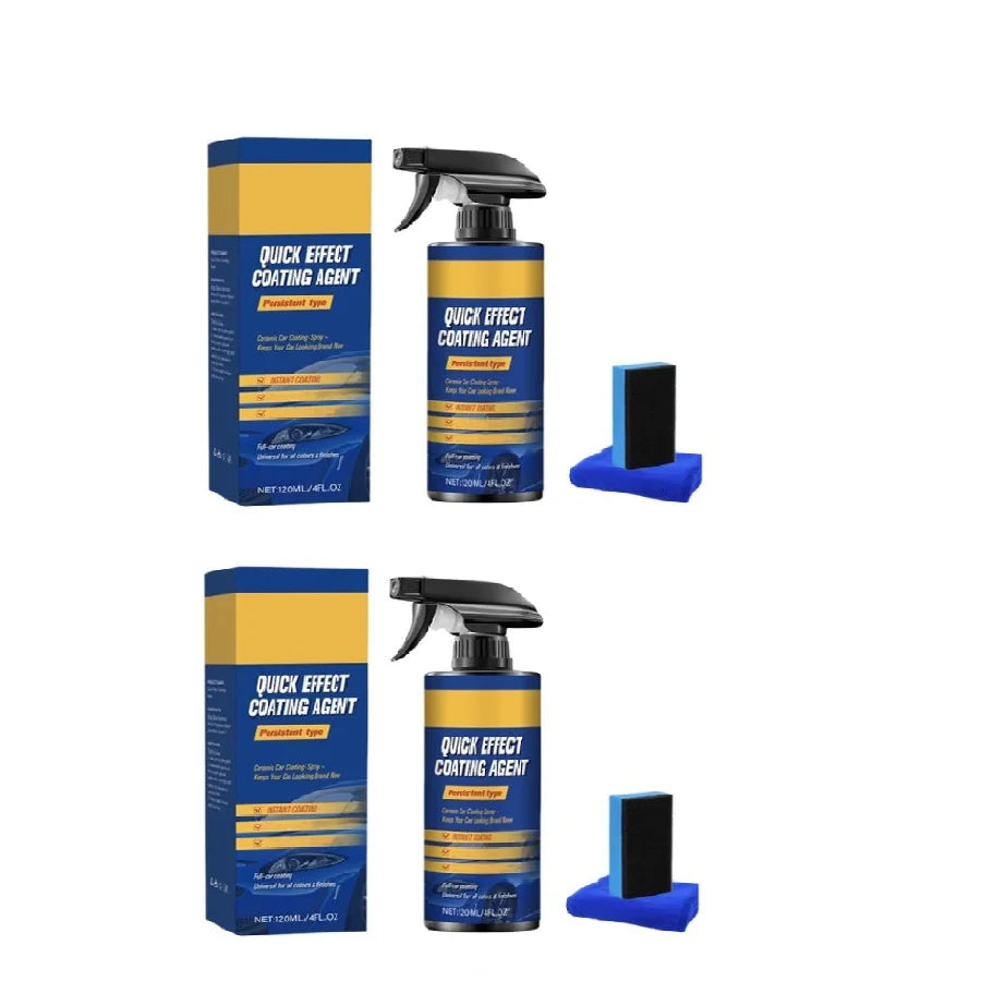 1/2/3PC Car Coating Spray Special Care Spray Car Paint Refinishing Spray Coating Glazing Waxing Car Care Renovation Glaze Sealer Oasis Select 2PCS 120ML