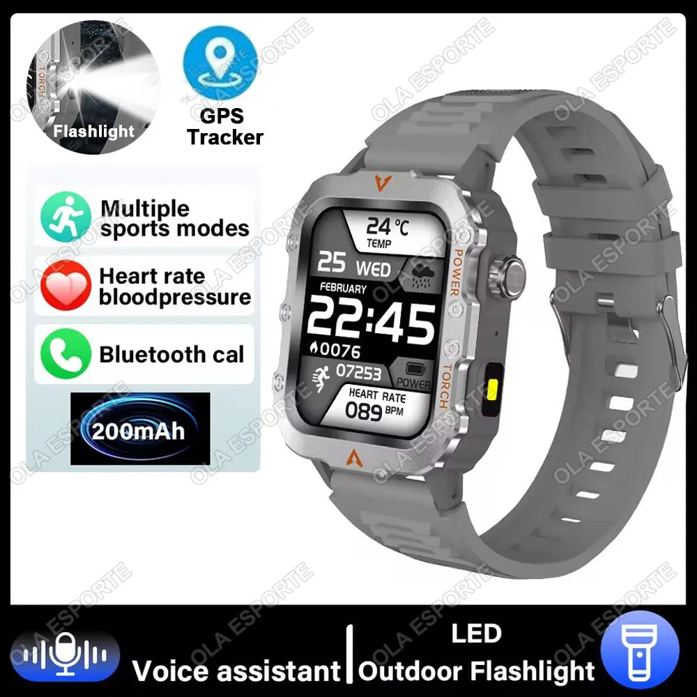 Ola Esporte GPS Smartwatch – ECG, Heart Rate & Bluetooth Call