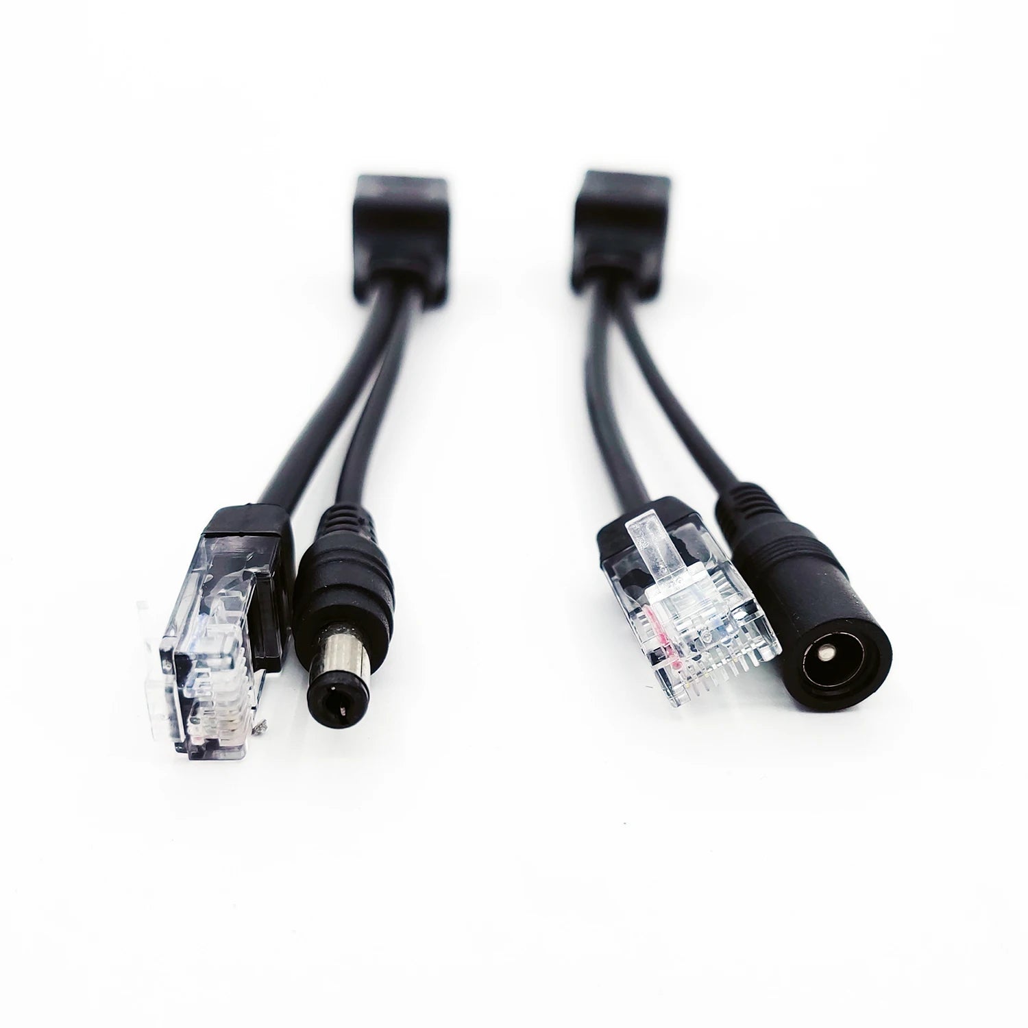 JIENUO POE Spliter Waterprrof With Video And Power Adapter Cable RJ45 12V-48V Supply Module Injector for IP Camera Extender Oasis Select