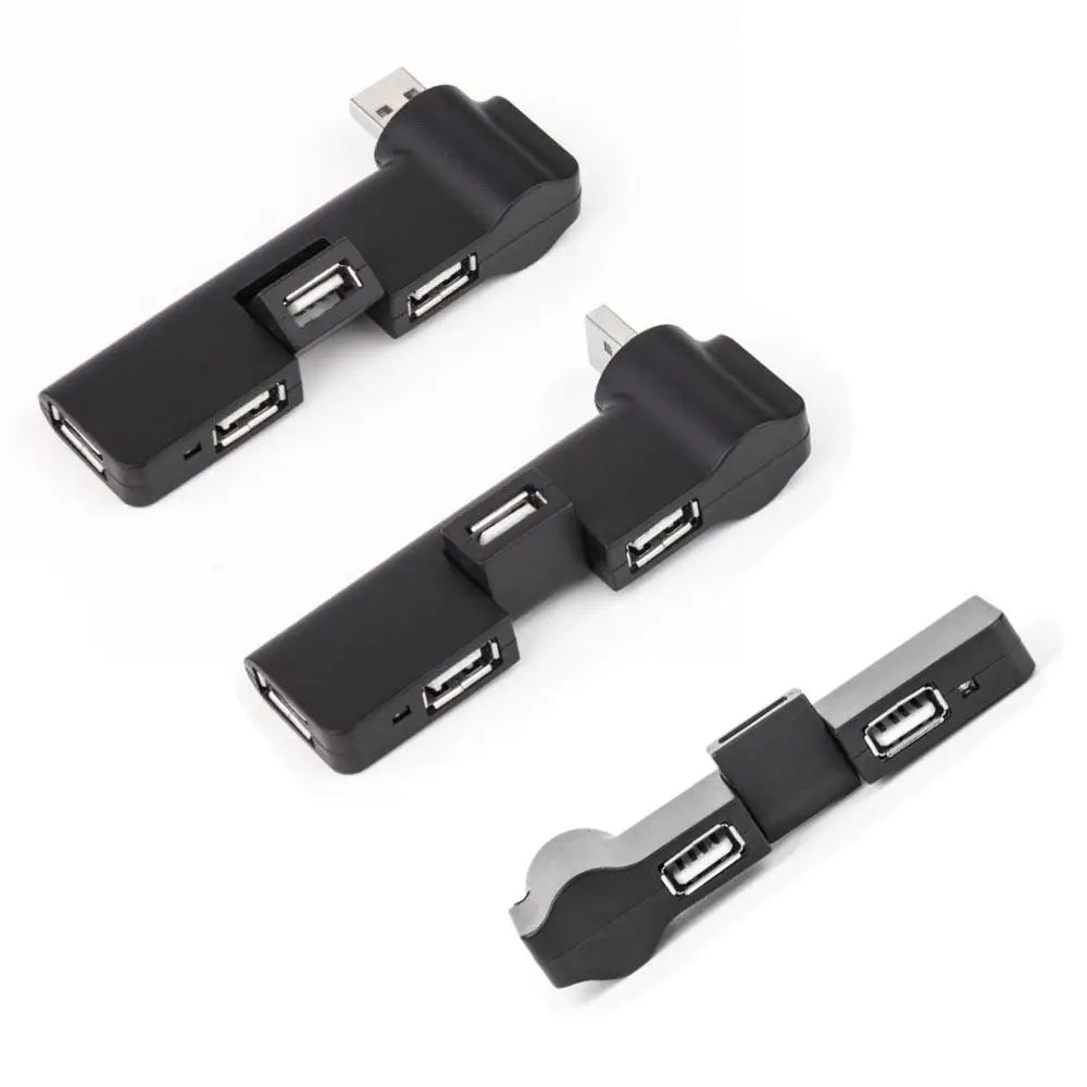 Portable Durable 4 Port USB Splitter Multi HUB Computer Peripherals USB Hubs Data Transfer Splitter USB 2.0 HUB Adapter Oasis Select