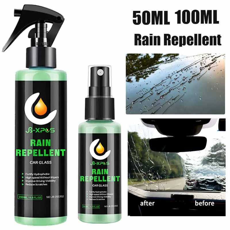 50ML/100ML Car Glass Water Repellent Spray Auto Ceramic Coating Windshield Nano Hydrophobic Liquid Protection Coating Repellent Oasis Select