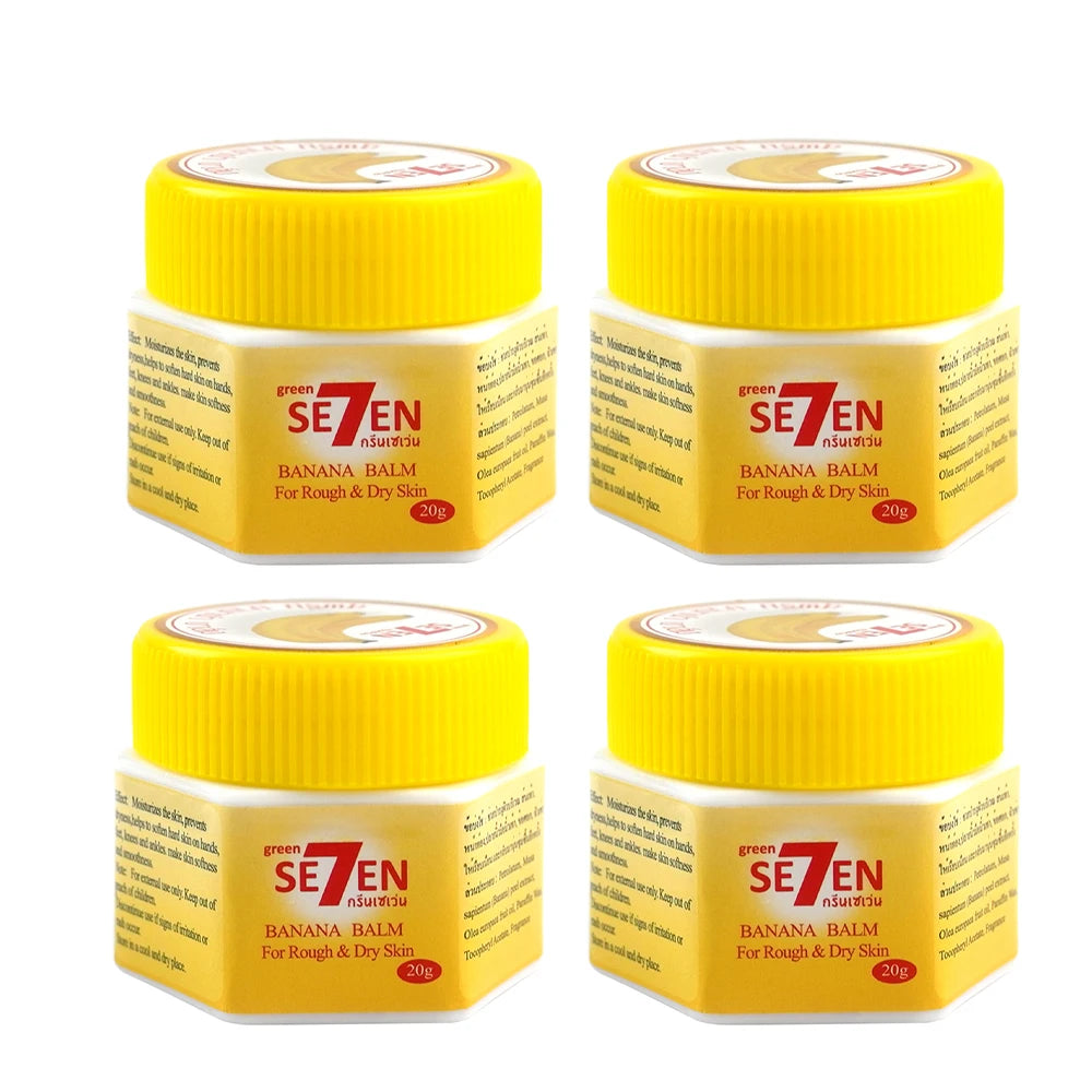 Banana Extract Foot Cream – Overnight Cracked Heel Renewal 20g Foot Cream Oasis Select 4pcs 20g