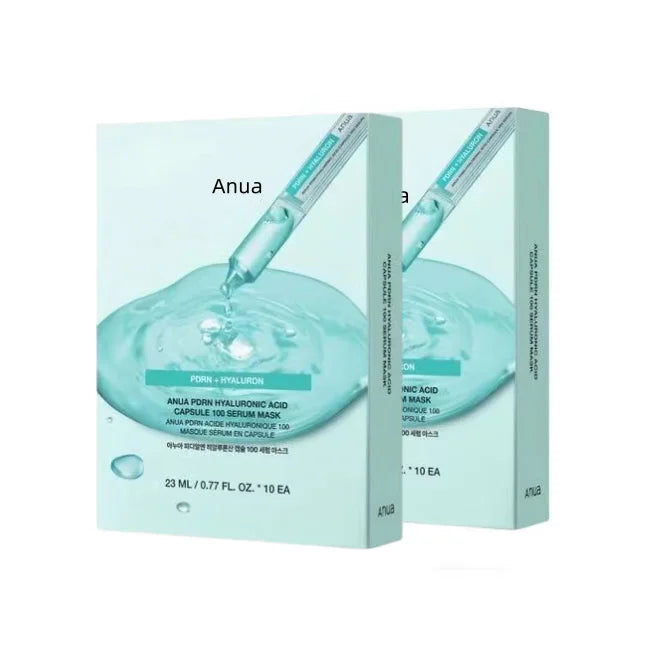 Anua PDRN Hyaluronic Acid Serum Mask – 10 Sheets | Daily Glow