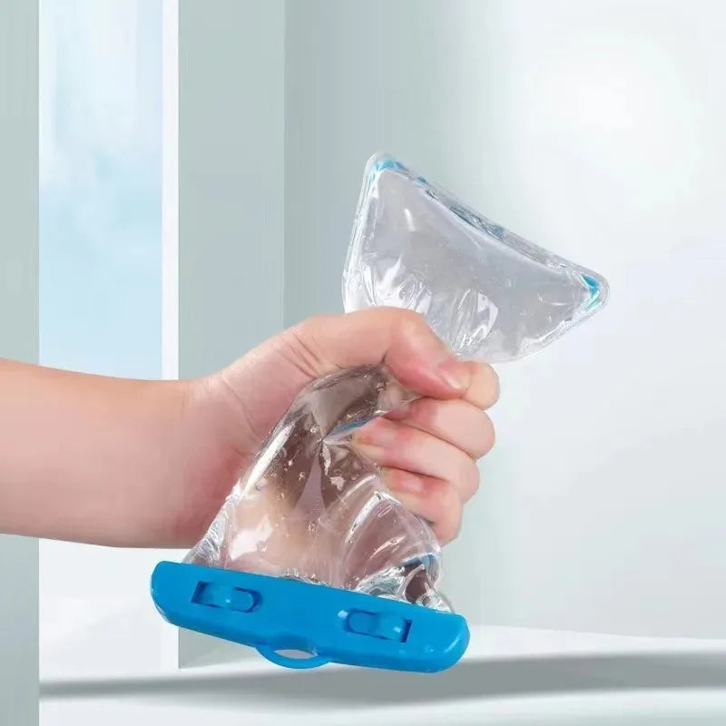 PVC Transparent Waterproof Phone Pouch Luminous Touchscreen Dry Bag with Seal Lock for Swimming Diving Hot Spring Rafting Oasis Select