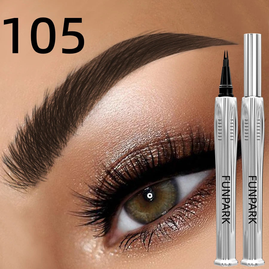 FUNPARK Microblading Eyebrow Pen – 8 Colors, Waterproof