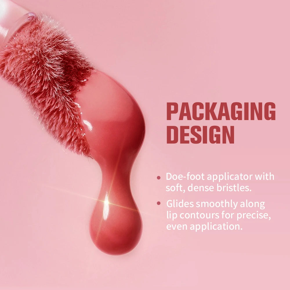 Juicy Hydrated Lip Tint Buildable Glossy Finish Ceramide Peptide Water-to-oil Formula Long-lasting Color Buckle Design Lip Tint Oasis Select