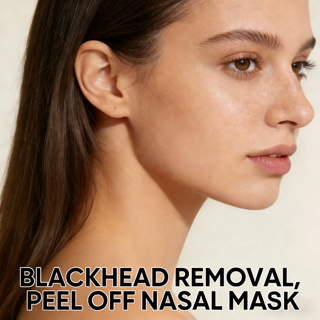 Blackhead Removal Nasal Peel Mask Cleaning Pores Exfoliation Nose Patches Oil Control Smoothing Anti Clogged Skin Cleansing Care Oasis Select