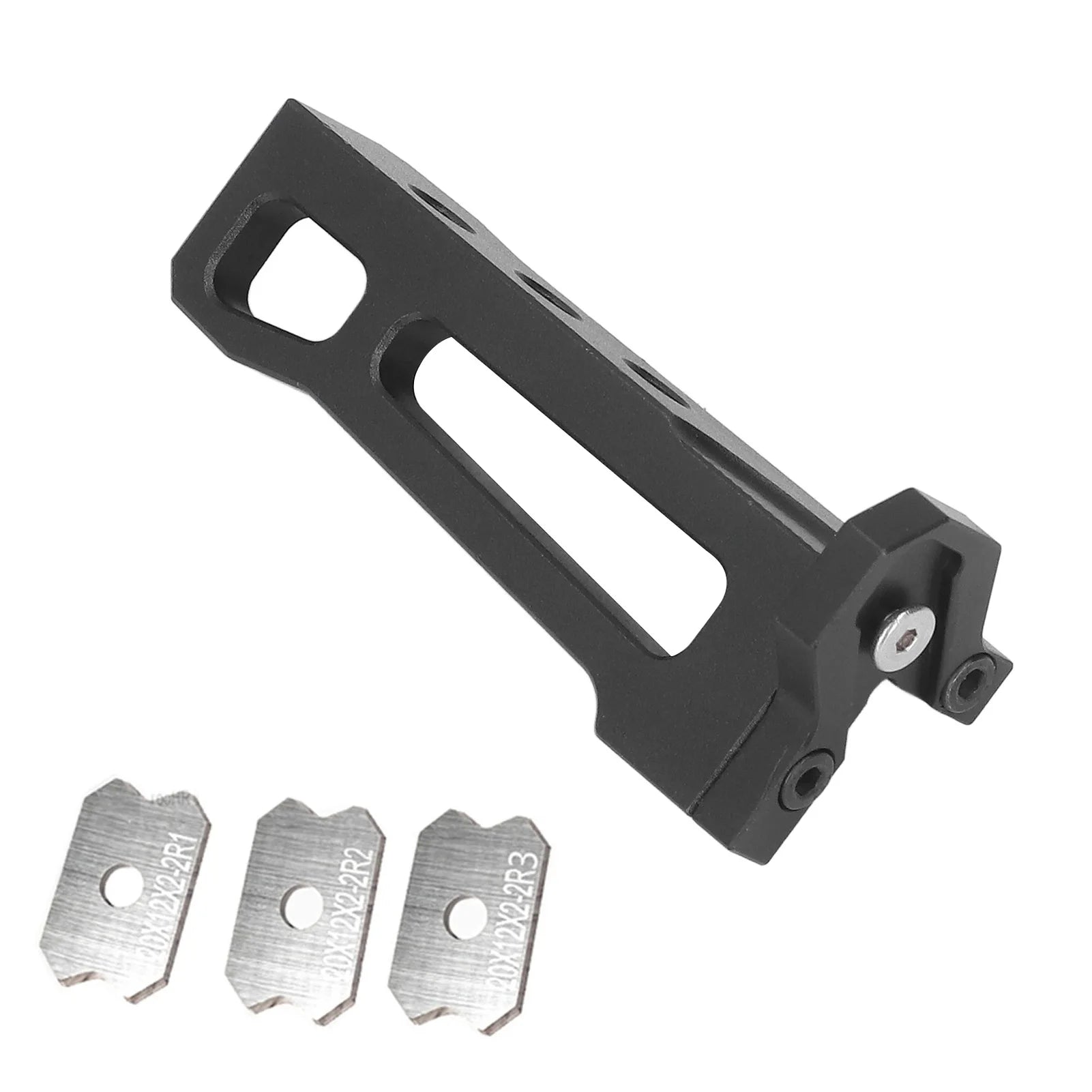 Woodworking Trimmer Woodworking Trimmer Aluminum Alloy Manual Wood Planer Arc Woodworking Scraper with 3 Blades Oasis Select Other