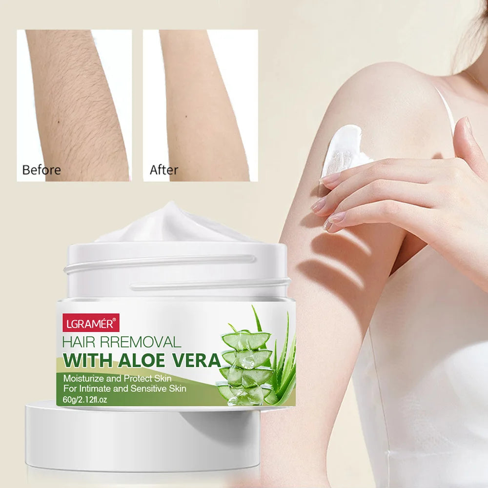 Painless Hair Removal Underarm Private Facial Body Leg Hair Remove Cream Skin Care Powerful Beauty Hair Removal For Men Women Oasis Select