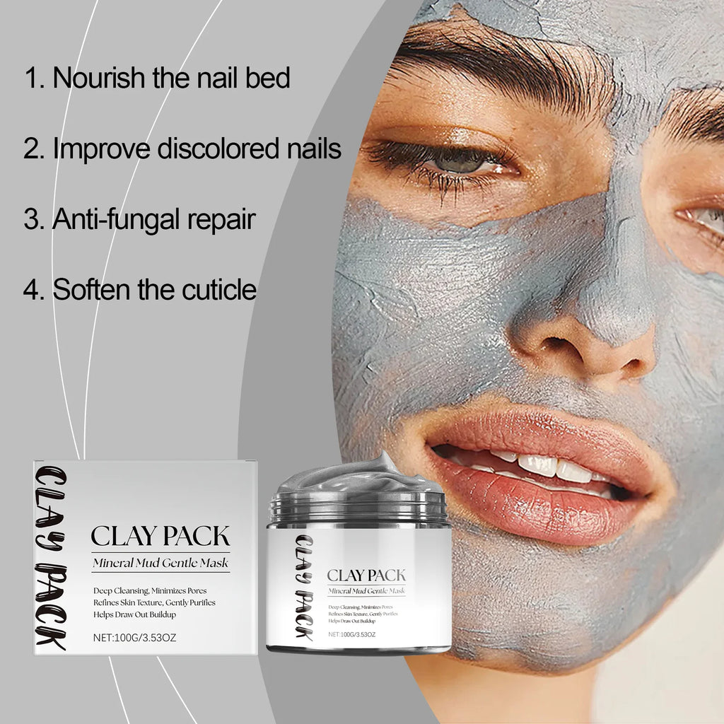 Mineral Mud Face Mask – Cleanses, Softens & Smooths Skin 100g Mineral Mud Face Mask Oasis Select