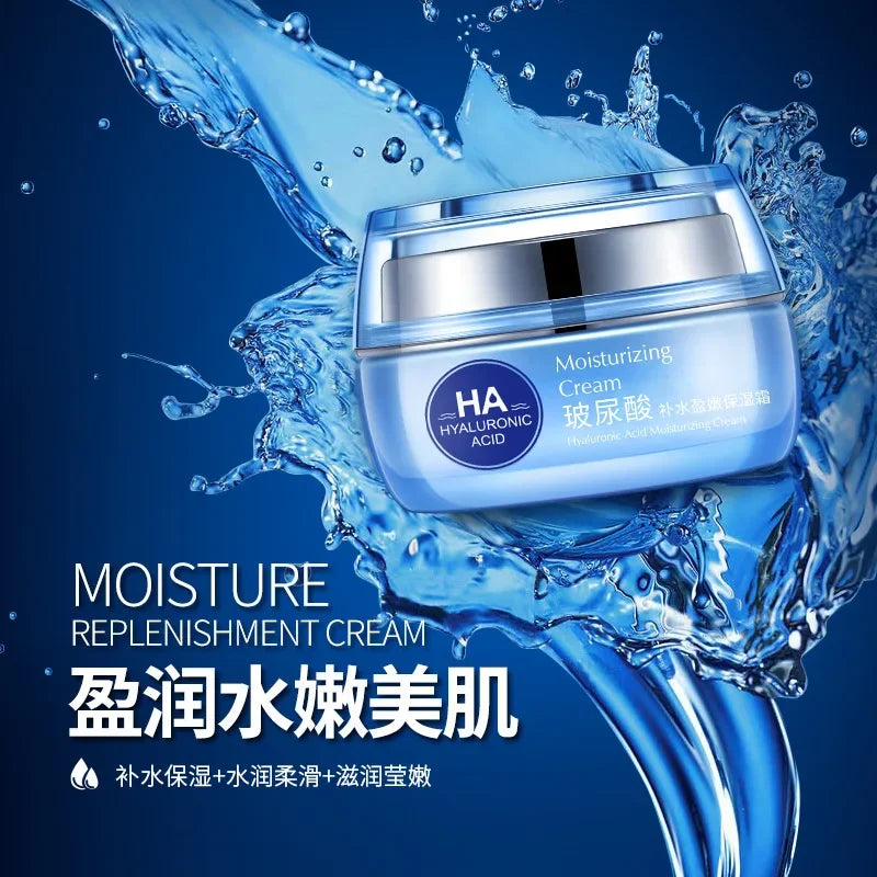 BIOAQUA Hyaluronic Acid Day Cream – Moisturizing & Brightening Hyaluronic Day Cream Oasis Select