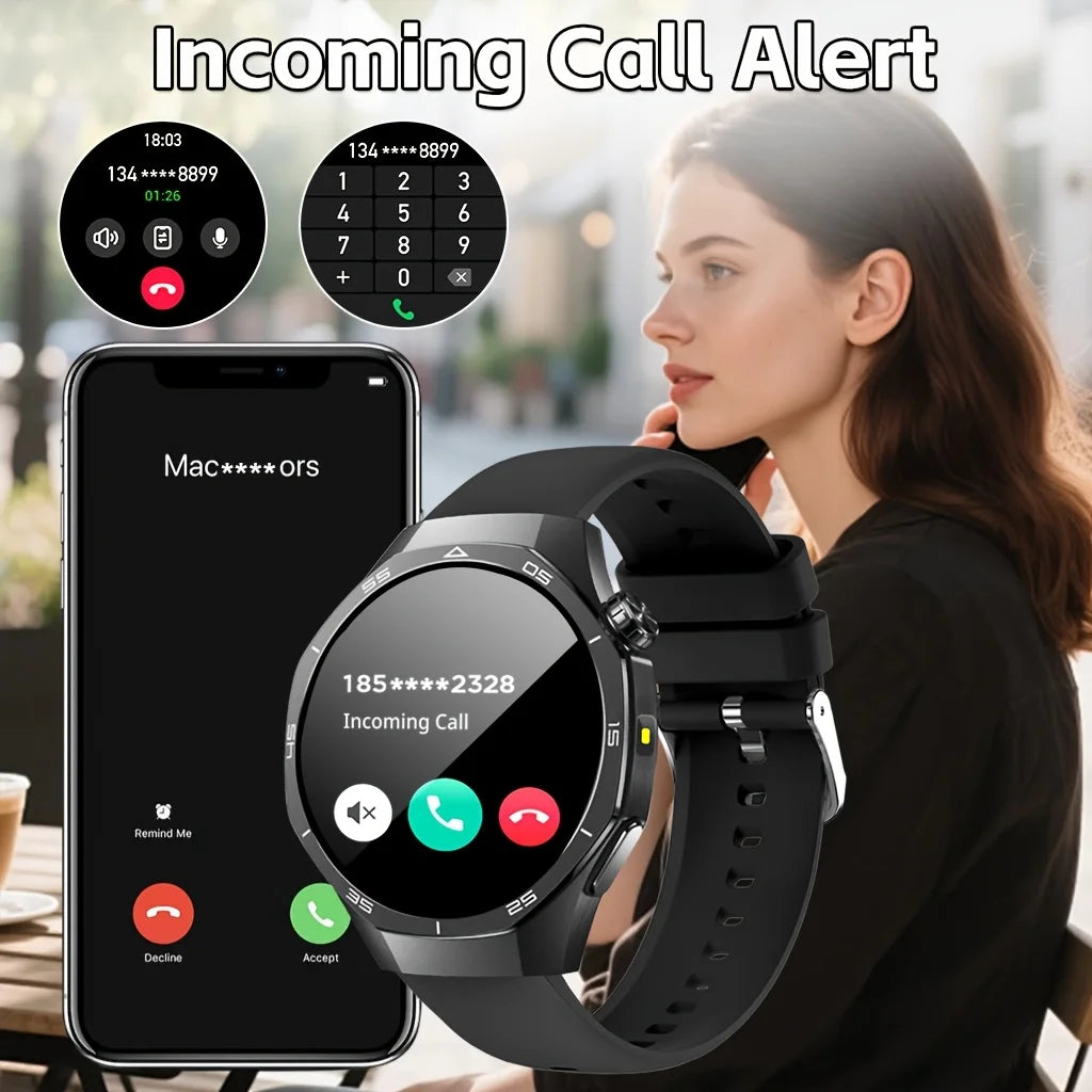 ERUN Smart Watch – Calls, Multi-Sport & Remote Camera Control