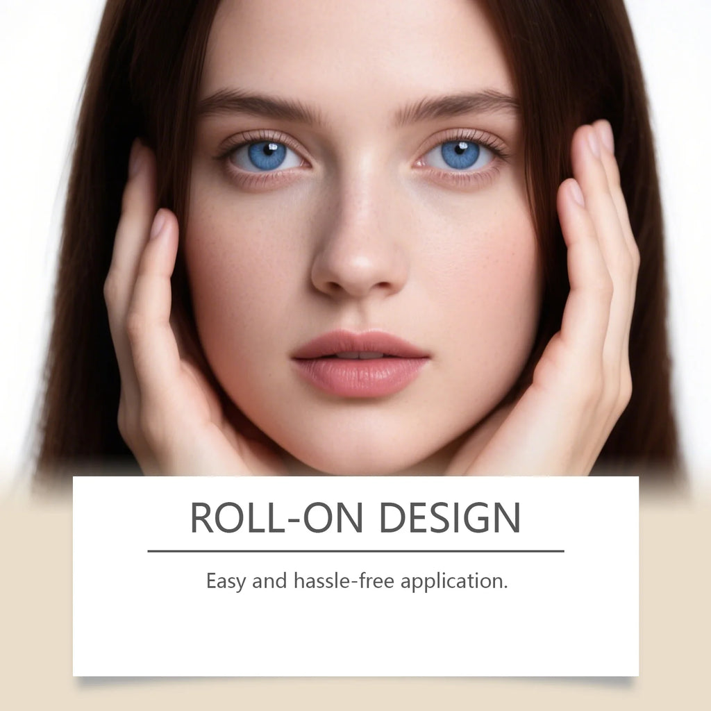 Castor Oil Eye Essence Dark Circles Eye Bags Anti-Puffiness Lift Firm Ball Massage Reduce Fine Lines Deep Nourish Eye Care Serum Oasis Select