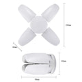 NEW Folding bulb LED 4 Leaf Bulb E27 Collapsible Pendant Light 220V Bombilla Storage Garage Kitchen Lighting High Brightness Oasis Select 1PC
