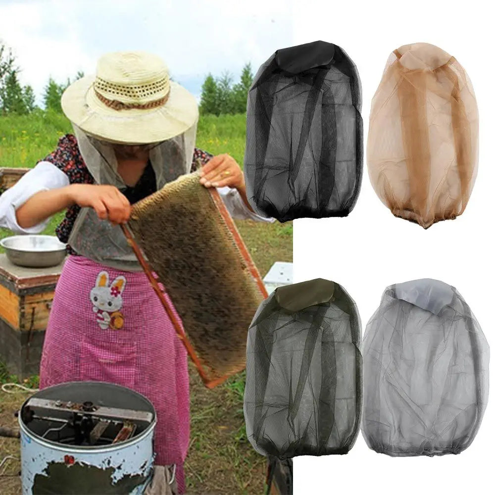 Anti-mosquito Outdoor Bug Camping Equipment Mosquito Hunting Fishing Cap Net Head Cover Face Protector Mesh Hat Oasis Select