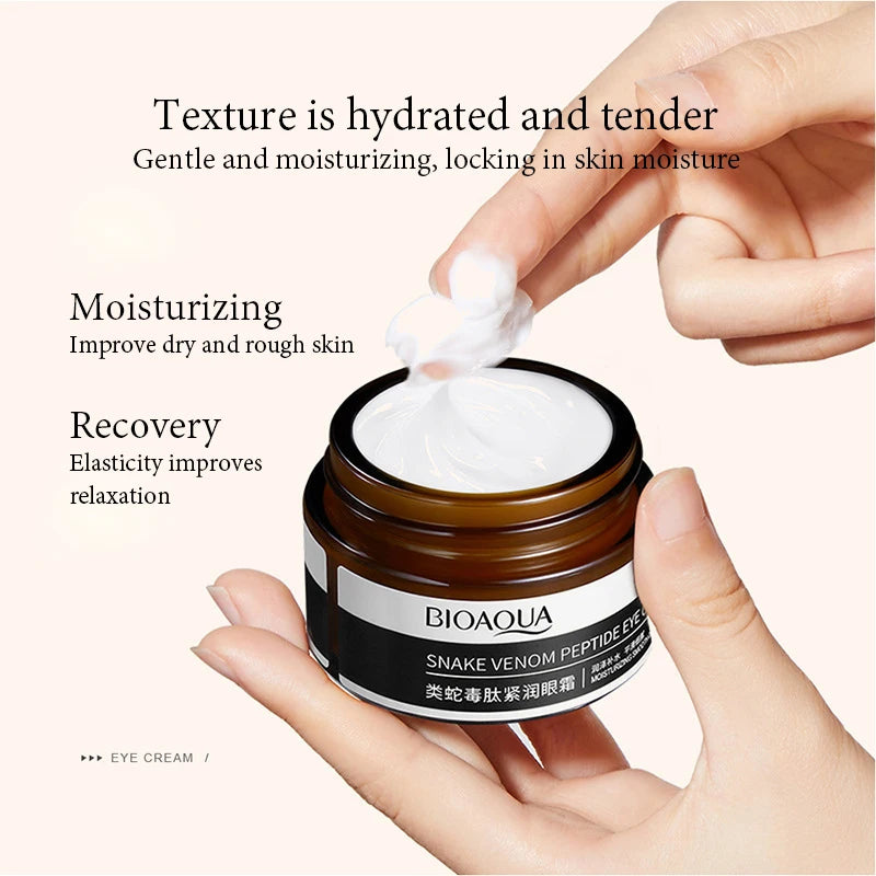 BIOAQUA Peptide Eye Cream – Dark Circles & Anti-Wrinkle 30g Peptide Eye Cream Oasis Select