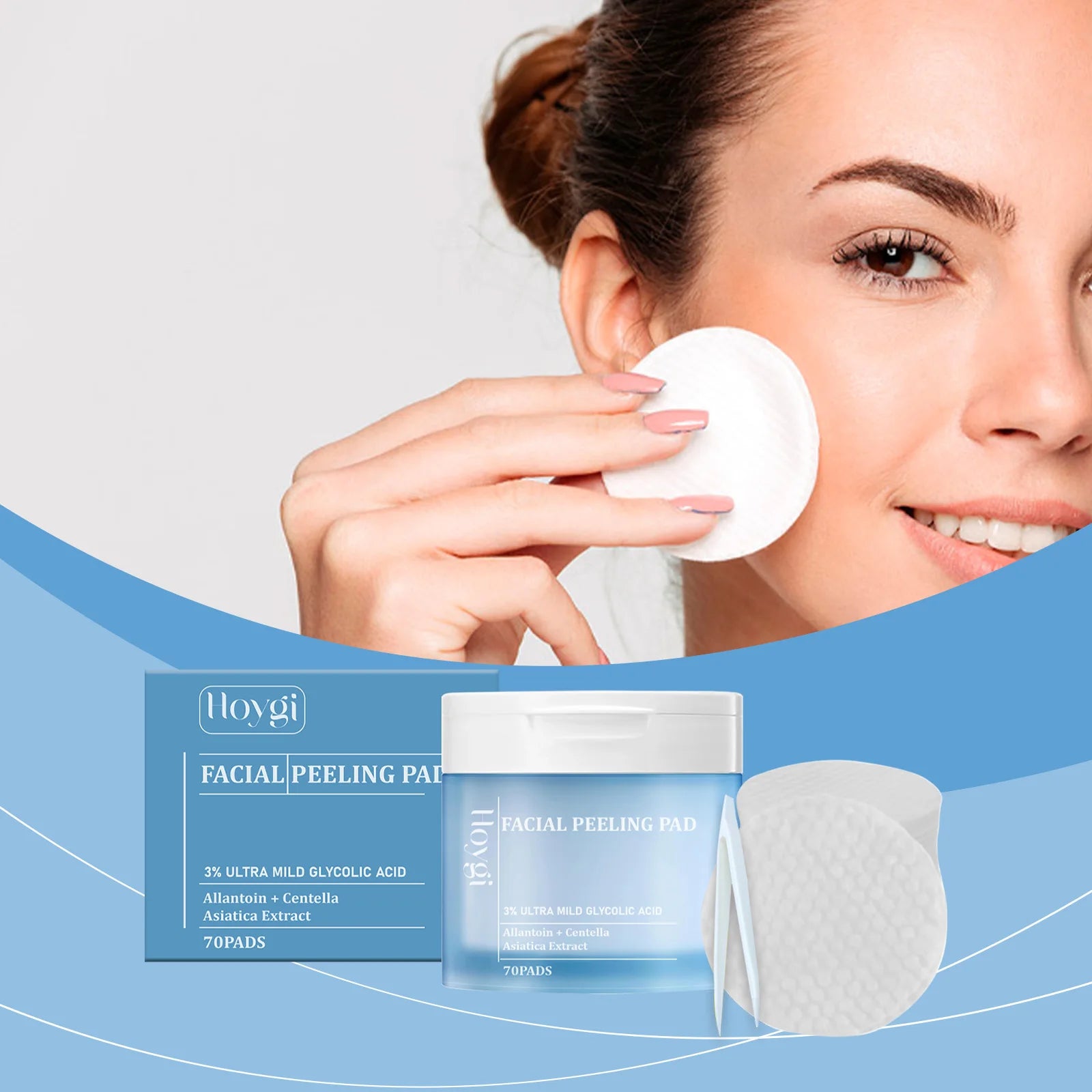 Salicylic Acid Pads – Anti-Acne, Oil Control & Brightening 70pc