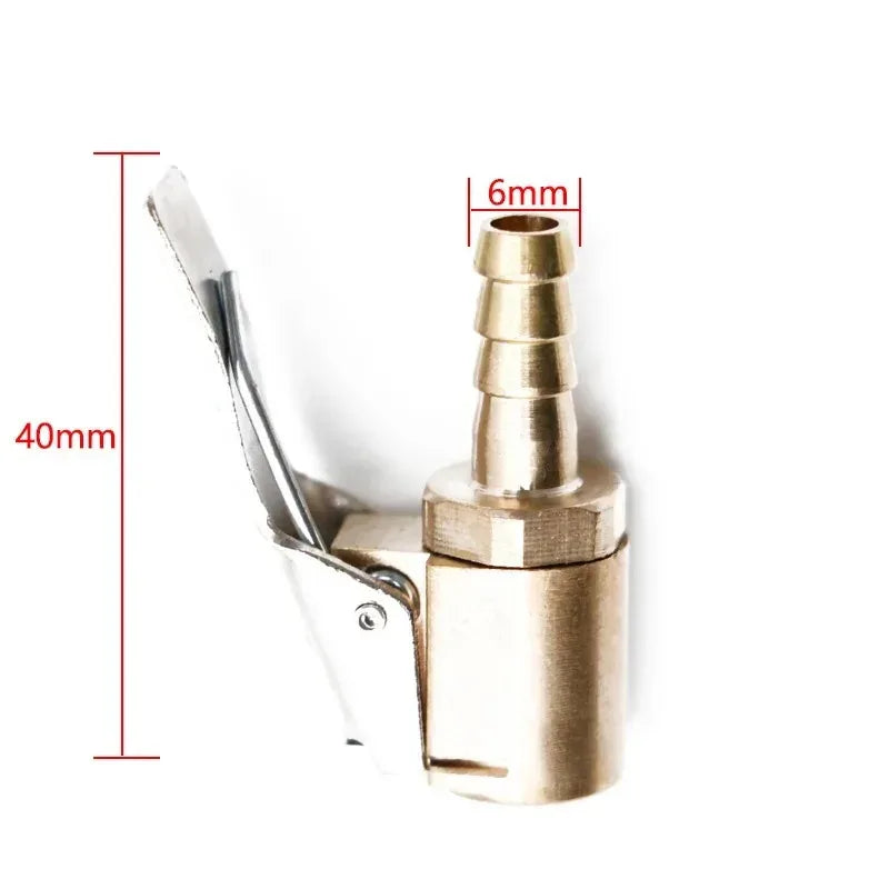 1/2/4pcs New Advanced Car Tire Air Chuck Inflator Pump Valve Connector Clip-on Adapter Car Tyre Wheel Valve For Inflatable Pump Oasis Select
