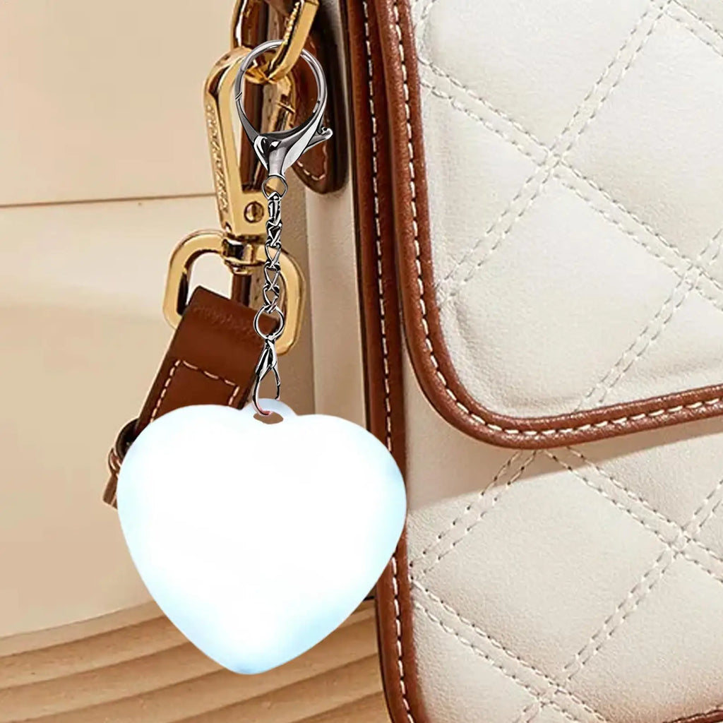 Travel Business Trip Purse Light Automatic Touch Sensor Heart Shaped LED Bag Light for Handbag Gift for Girlfriend Daughter Oasis Select