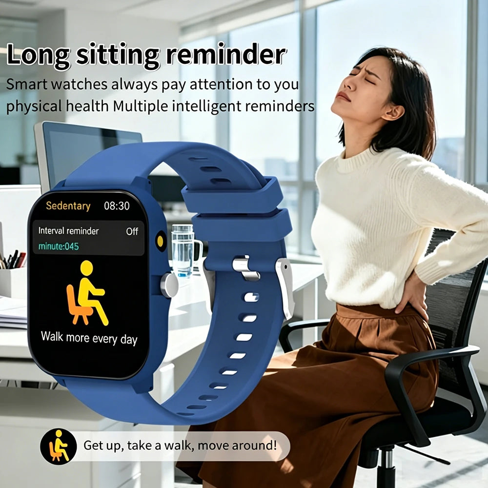 ERUN Smartwatch 1.83" HD Touchscreen | Calls, Music & Sports