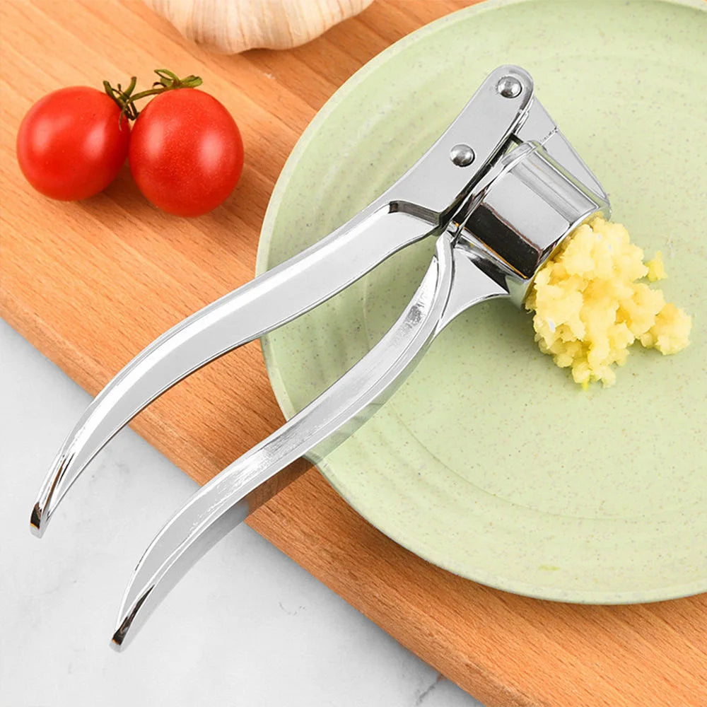 Garlic Press Crusher Mincer Kitchen Stainless Steel Garlic Smasher Squeezer Manual Press Grinding Tool Kitchen Accessories Oasis Select
