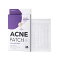 20/36pcs Acne Patches Hydrocolloid Invisible Pimple Patch for Face Fast Healing Spot Treatment Stickers for Overnight Makeup Oasis Select Purple-36 PATCHES