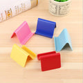 2pcs Phone Holder Stand Mobile Smartphone Support Tablet Stand Desk Cell Phone Holder Stand Portable Mobile Holder for iPhone Oasis Select Random color 2pcs