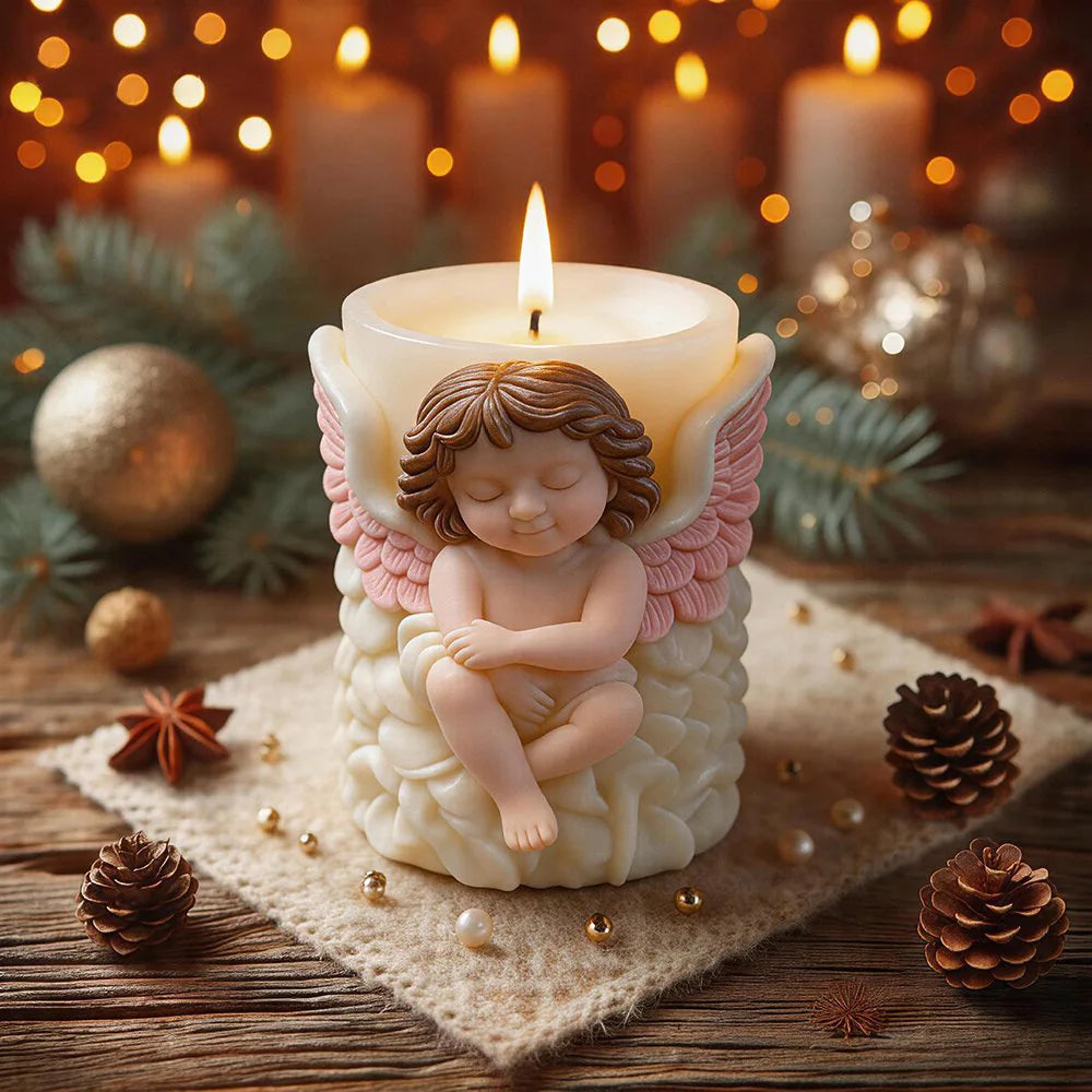 Angel Silicone Candle Mold – DIY Human Figure Mold for Gifts