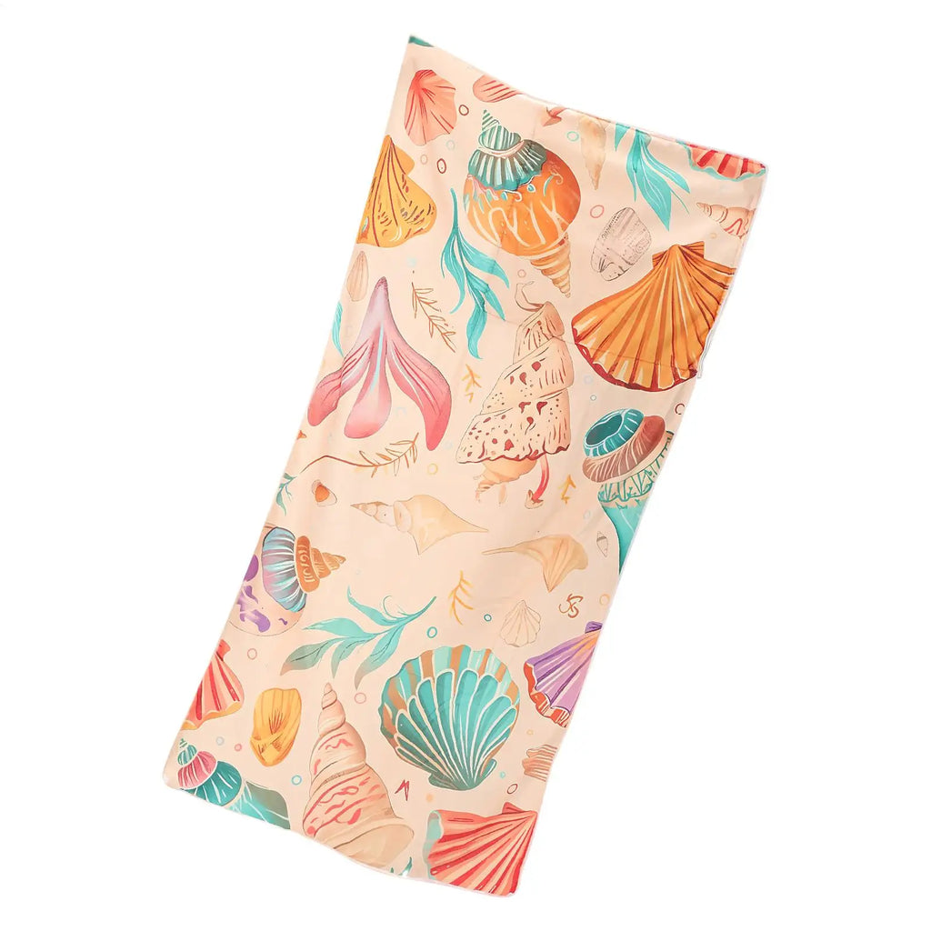 Beach Towel Printed Towel Portable with Storage Bag Large Beach Towel Bath Towel Quick-drying Towel for Vacation Outdoor Oasis Select
