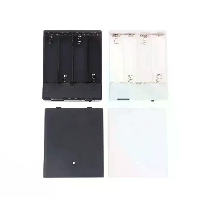 1Pcs USB Power Supply Battery Box Portable Mini 4AA Battery Holder Storage Box Case For LED Strip Light Accessories Oasis Select
