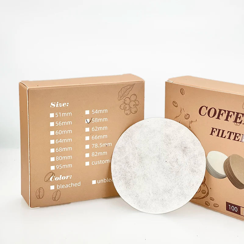 Round Coffee Filter Paper Universal for Moka Pot Espresso Maker Hand Drip Ice Drip Coffee Filter Discs Coffee Products Oasis Select