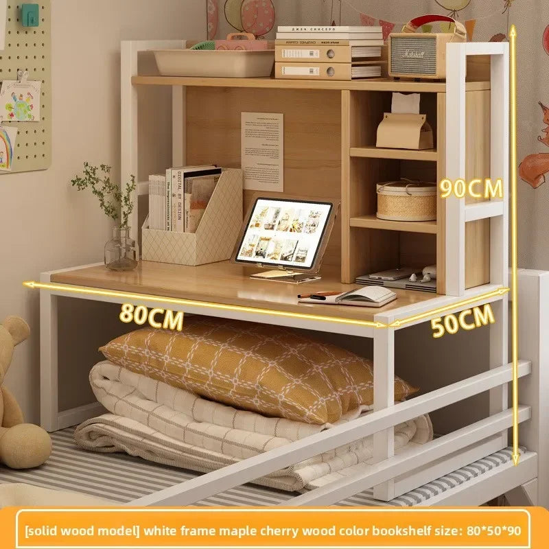 Multi-functional Bed Computer Desk Desk Bookshelf Bedside Notebook Table Oasis Select Bookshelf F