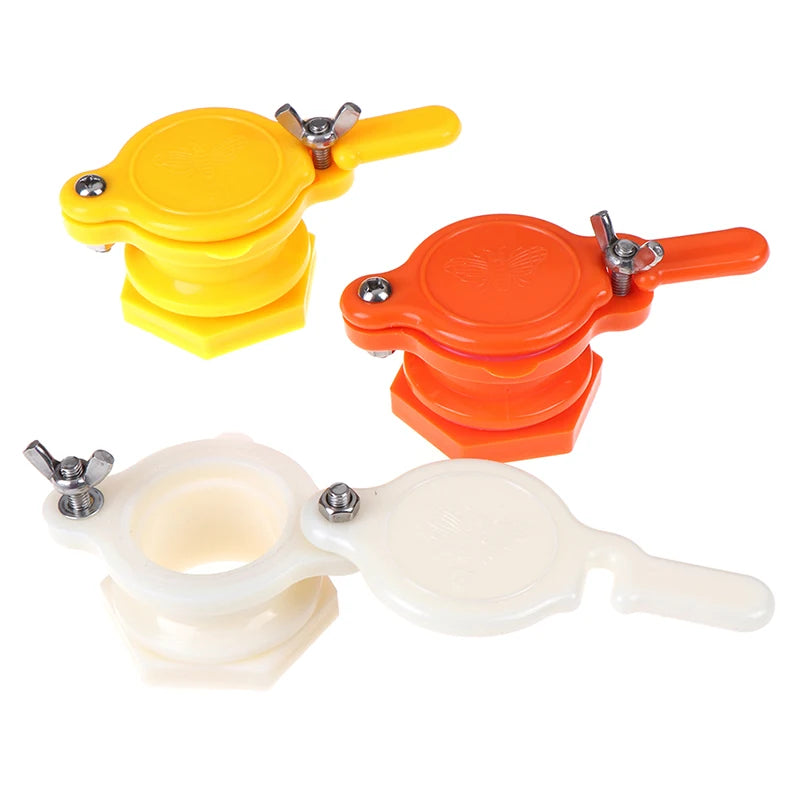 Plastic Honey Gate Valve Honey Extractor Flow Port Gardening Bee Honey Tap Oasis Select