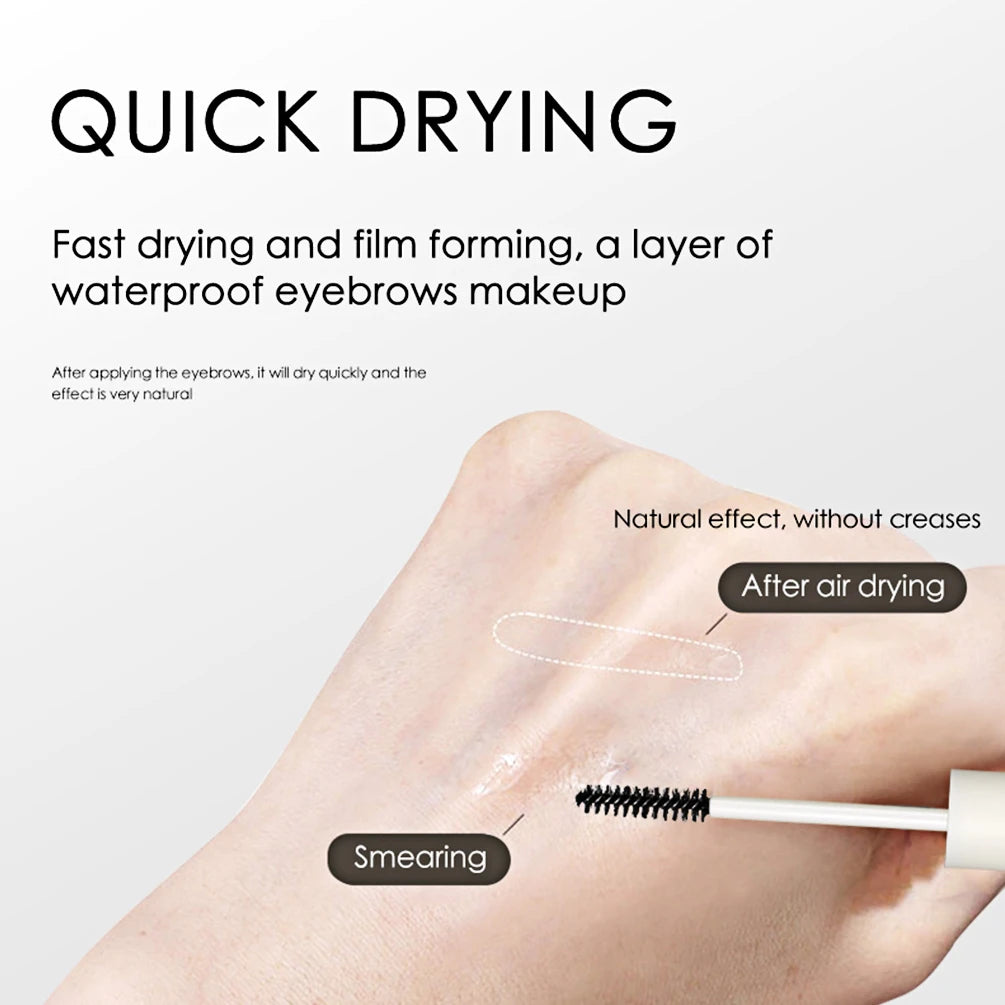 QiBest Waterproof Eyebrow Gel & Brow Pomade | Long-Lasting