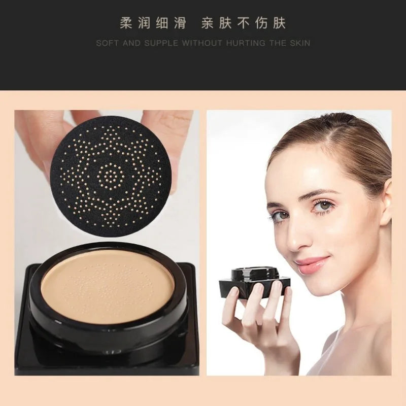 Air Cushion Foundation Concealer Whitening Liquid foundation Waterproof Brighten Face Base Makeup Oasis Select