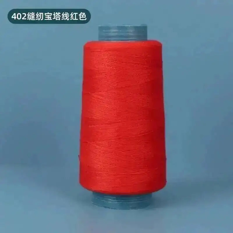 Stitching Sewing Hand Machines Industrial To Sewing Thread Supplies 2500Yards 402 Oasis Select Red