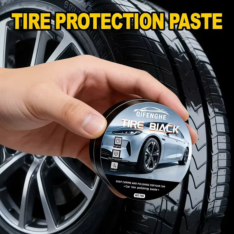 Tire Gloss & Protection Paste – Shine & UV Guard for Tires