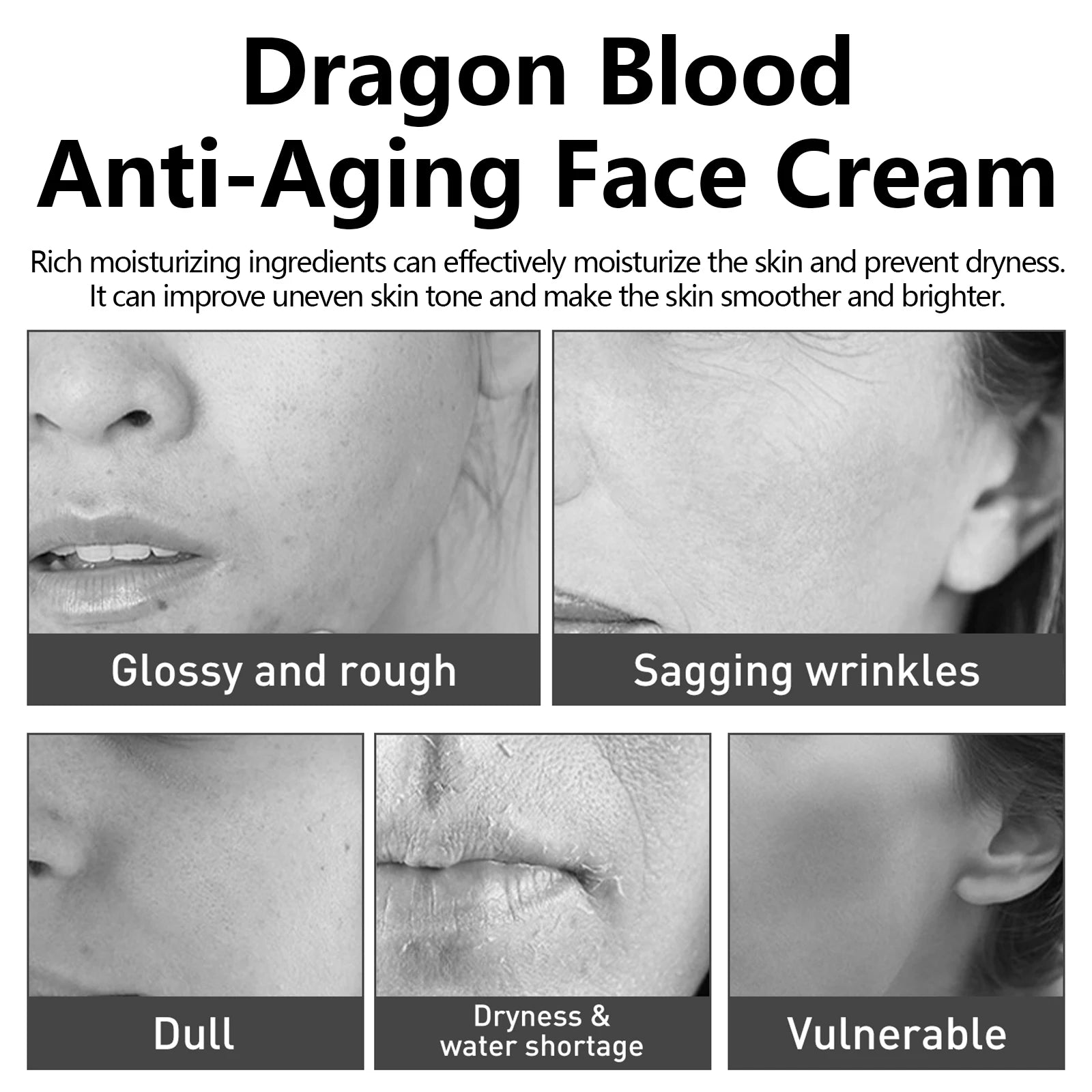 EELHOE Dragon Blood Face Cream – Anti-Aging & Brightening 30g Anti-Aging Face Cream Oasis Select
